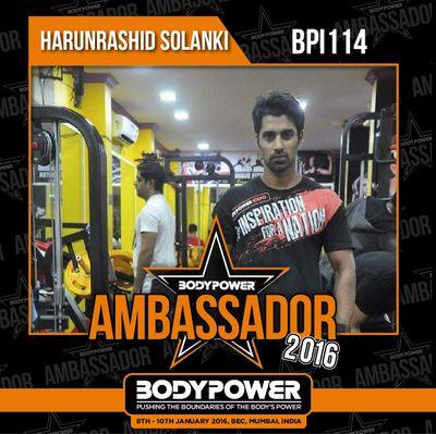 I am HarunRashidSolanki frm Mumbai maharashta,India.Ambassador of Team Bodypower india tour 2015. Use my PROMO CODE AND GET ₹50 OFF→BPI114
→9930222109