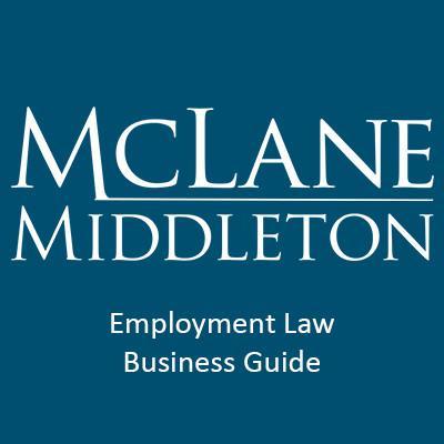 Personnel Partners™ is the employment law group at McLane Middleton. Visit our blog: http://t.co/g7Ow3JsFed and on the web: http://t.co/YwHHoJVmKr