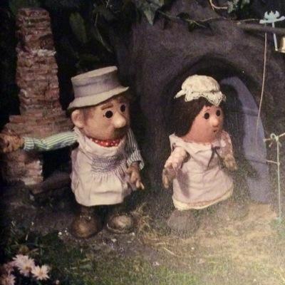 Pogles Wood. Originally produced by Smallfilms and broadcast by the BBC between 1965-68. Created by Oliver Postgate and Peter Firmin.