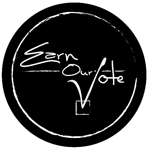 EarnOurVote1's profile picture. Proud Sponsor of #WORKTHEPOLLS & #WORKTHEPOLLS2016  
https://t.co/Krvq7Qmtp3
