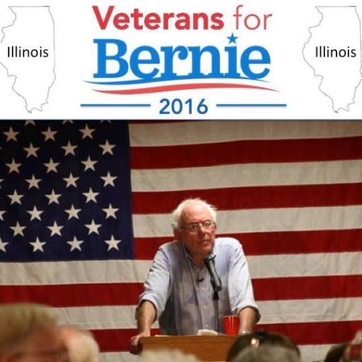 Illinois Veterans Working for Bernie Sanders 2016. Join us: http://t.co/OAz2jLMWQA #Vets4Bernie Facebook: https://t.co/jgiffVfTZL