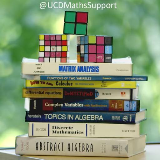 This is the official account for University College Dublin's Maths Support Centre, located on the first floor of the James Joyce Library on the Belfield campus.