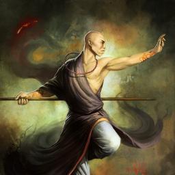 Shadow Monk of the Mount Hotenow Temple, Disciple of Master Tautari.
Crossing these lands seeking total enlightenment and training in the arts of Ki.