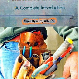 Kirshner Publishing is an independent publisher of books and information for those involved in construction. Follow us for news and exclusive content.
