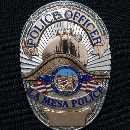 Official Twitter account for the La Mesa Police Dept. Please call 911 for all emergencies. Terms of use can be found on link below.https://t.co/qawXx9z6Au
