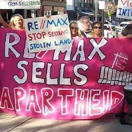 A global campaign to stop RE/MAX from selling settlement homes in the West Bank in violation of international law