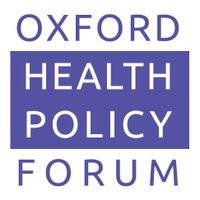 Oxford Health Policy Forum(@OxHealthPolicy) 's Twitter Profile Photo