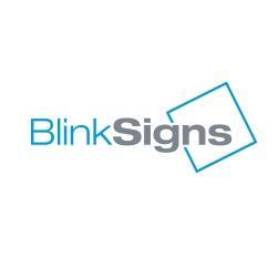 BlinkSigns's profile picture. Blink Signs is a national, full-service signage, graphics, and promotional items company.We keep you pro-actively informed every step of the way.