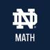 Notre Dame Math (@notredamemath) Twitter profile photo Notre Dame Math (@notredamemath) Twitter profile photo