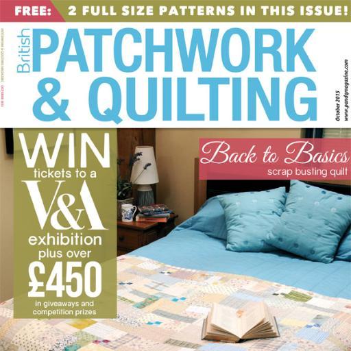 British Patchwork and Quilting, a monthly magazine for quilters from http://t.co/5NlqEjKPqm
britishpatchw http://t.co/l4WgQNpG http://t.co/6L9JeKay