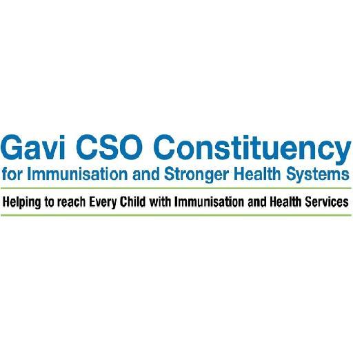 Civil Society Constituency for Immunisation and Stronger Health Systems, represented on the Board of Gavi, the Vaccine Alliance.