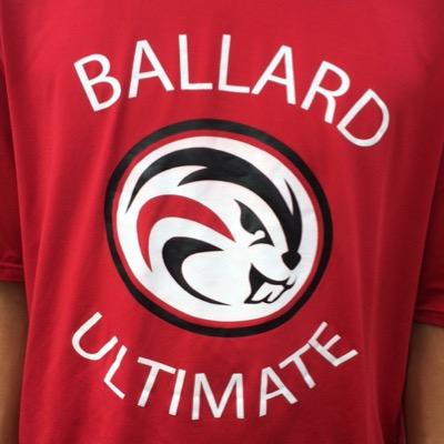 Ballard High School Ultimate team in Seattle, WA.