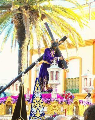 Fervorosa e Ilustre Hdad Sacramental y Primitiva Cofradía de Nazarenos de Ntro Padre Jesús del Gran Poder y Misericordia,María Stma de las Mercedes y San Juan