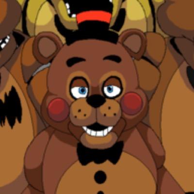 New and Improved Freddy Fazbear. -Freddy and Friends- Spend time at our Pizzeria! “Enjoy you're stay and the pizza.” Taken by: @WantACupcake1 ||FNAFRP||