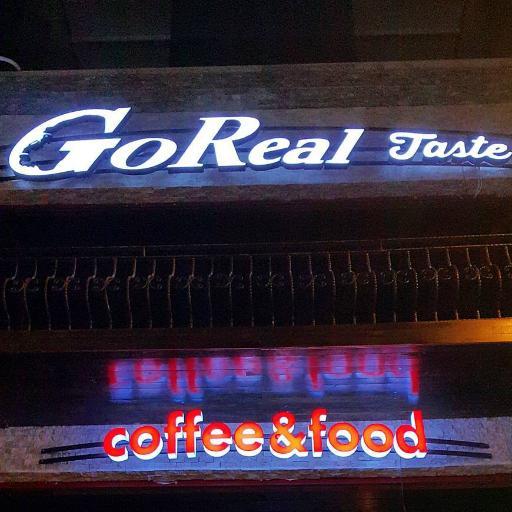 GoReal taste Coffee food @@GoReal yazılır goril okunur@@