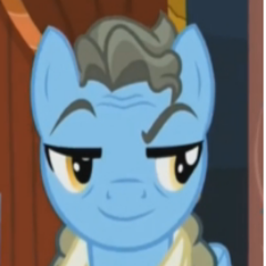 Living Legend of the Wonderbolts, Record holder for the longest single flight in all of Equestria - Mark my words, I'll be back