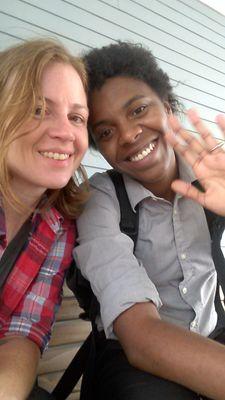 Engaged lesbian couple traveling the world. Hosted by @shinetruegaines @isistruegaines Traveling Lesbian Web series #travel #lgbt #webseries #lesbian