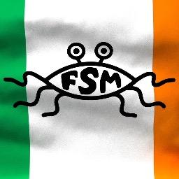 Church of the Flying Spaghetti Monster in Ireland. Interested in the separation of Church and State, and the Freedom of Religion.