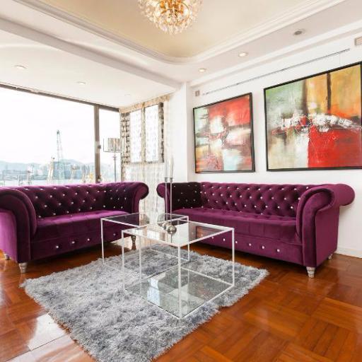 Luxury Apartment in #HongKong . The largest #harbour view #apartment in #HongKong