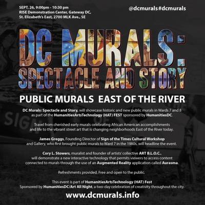 Documenting the murals that dot every quadrant of DC, showcasing these works of public art and the histories behind them #DCMurals