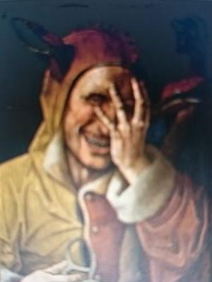 A COURT JESTER WAS HISTORICALLY AN ENTERTAINER WHO DURING THE MEDIEVAL ERA WAS A MEMBER OF THE HOUSEHOLD OF A NOBLEMAN EMPLOYED TO ENTERTAIN HIM AND HIS GUESTS