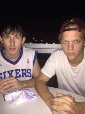 pancakes, bitches, trips to the bank FUCKING MET JONAH AND RYAN