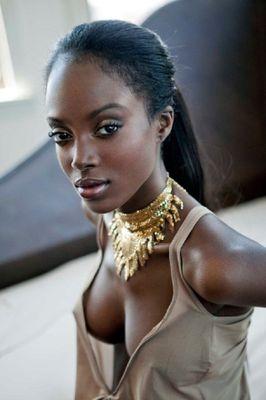 beautiful black woman