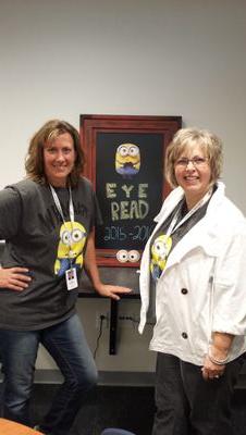 librarian, storyteller, puppet master, props collector, techie, PBL junkie, makerspace geek, monkey business maker, Bismarck Mandan TOY 2017, MOM