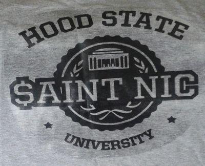 The official twitter for Detroit Artist $aint Nic
Support Hood $tate Music! CHECK  OUT http://t.co/EhIEj4bQ #TeamHoodState #GNation