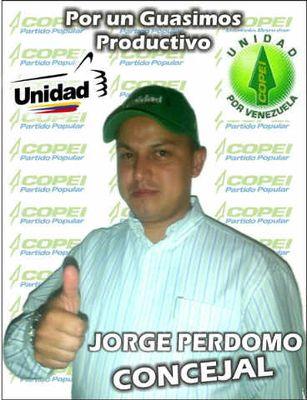 JorgePerdomoCOP's profile picture. Presidente de COPEI en Chile.
Director de la Fundacion Diaspora Venezolana #FUNDIASVE #ODCA  #DemócrataCristiano #Alianzaterritorial