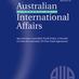 Australian Journal of International Affairs. (@AustJIA) Twitter profile photo