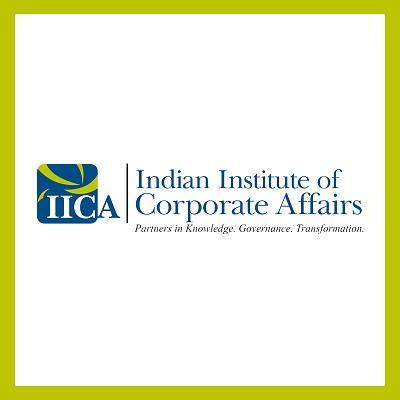 IICA-established by the Indian Ministry of Corporate Affairs for building capacities & forecast trends and markets in the ever changing business environment
