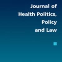 Journal of Health Politics, Policy and Law (@jhppl) 's Twitter Profile