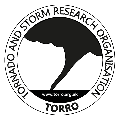TORRO keeps records of tornadoes, large hail and severe storms across Britain and Ireland, as well as issuing forecasts when there is a risk of severe storms.