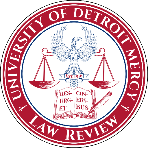 The University of Detroit Mercy Law Review is a student-run organization whose primary purpose is to publish a journal of exceptional legal scholarship.