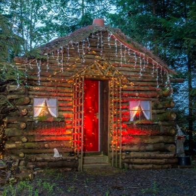 A wonderful exciting experience for children. Take a tractor trailer ride to see Santa in his log cabin in the middle of the woods!