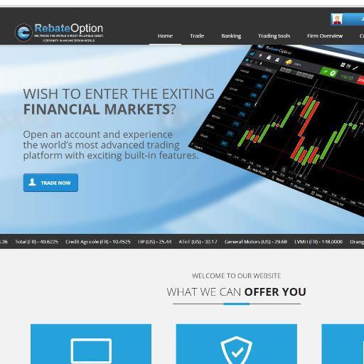 Rebate Option Ltd Is A Binary Options Platform With Support Team Based In London, For More Information Please Visit Our Website.