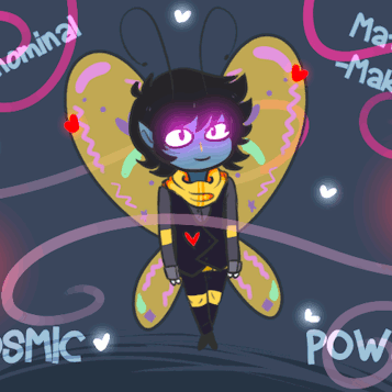 Love is in the air! I'm Shrignold! The love bug~!