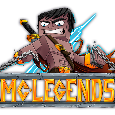 Minecraft server legends logo