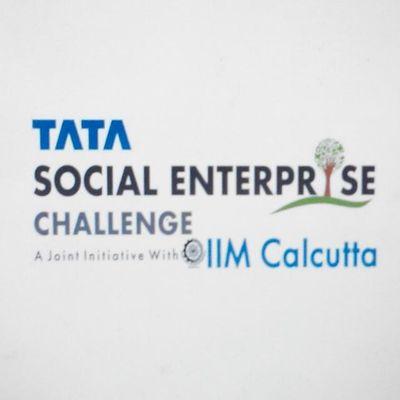 Tata Social Enterprise Challenge is a joint initiative between the Tata group and IIM Calcutta to fund and mentor budding social entrepreneurs