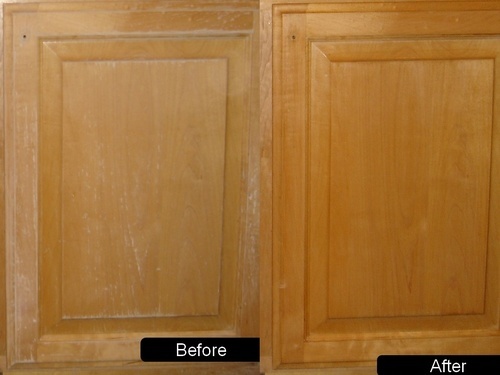 Don't reface... Refinish. Pegasus refinishing can get back the life and luster of your kitchen cabinets in one day.  At affordable price!