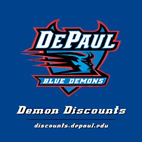 Discounts and deals for DePaul University students, faculty, and staff. 

Stay tuned & never miss a deal!