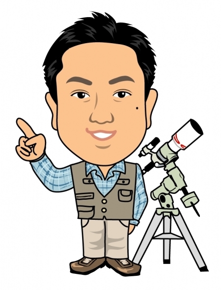 仙台在住の星のソムリエ®(星空案内人®)です。
今夜の星空の見どころや、星空案内でのエピソード、イベントの様子等をお伝えしていきます。
星のソムリエ®(星空案内人®)は、山形大学の登録商標であり、星空案内人資格認定制度における資格の名称です。