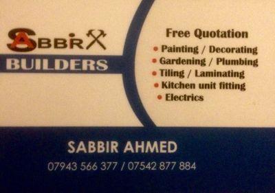 helloo we do painting decroting plumping and many more....we are city and guilds qualified.