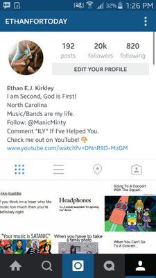 Follow me on Instagram @EthanForToday | Music/Bands Is My Life! | http://t.co/Hz4VUiaqUK | Xbox Gamertag- oCurlyFry