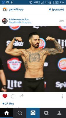 Bellator Featherweight                                             Former 5x King of the Cage Champ