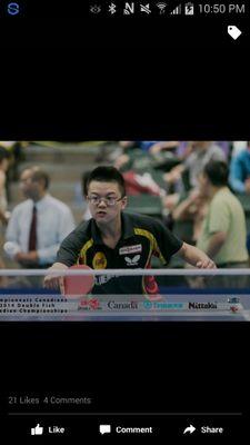 Team Canada Table Tennis U18/ UM'24/
Insta: Victoryu3003