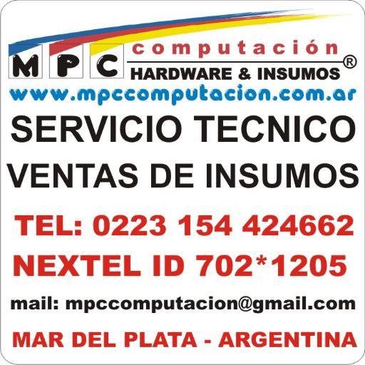 mpccomputacion's profile picture. Computación - Equipos -Insumos