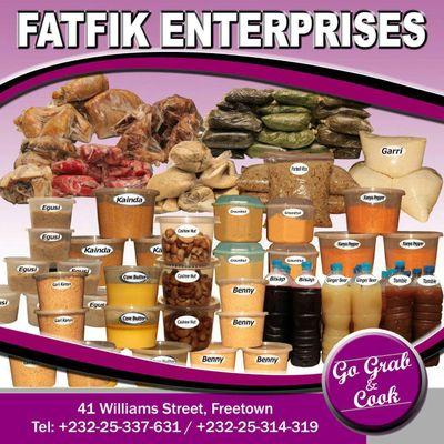 Fatfik's Enterprises is now open from 8:00am to 8:30 pm!!! You can now shop conviniently after work