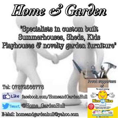 Home & Garden - Specialists in custom built Summerhouses, Sheds, Kids Playhouses & novelty garden furniture
